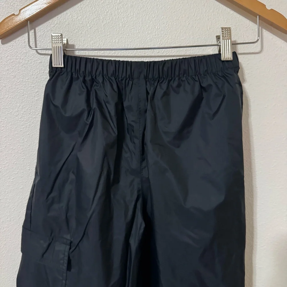 Columbia Cypress Brook Pant Black Waterproof Rain Pants Lightweight-M (10/12)
